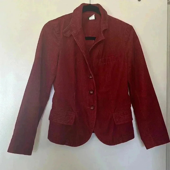 J. Crew Corduroy Blazer Style Jacket - Picture 1 of 8